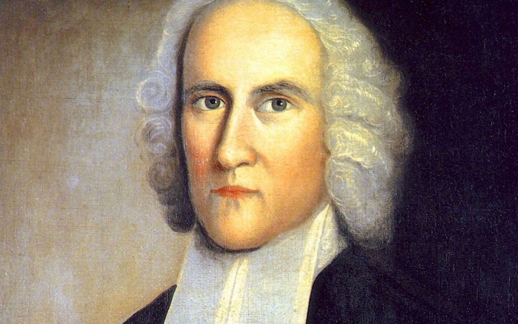 Jonathan Edwards. beeld Wikimedia