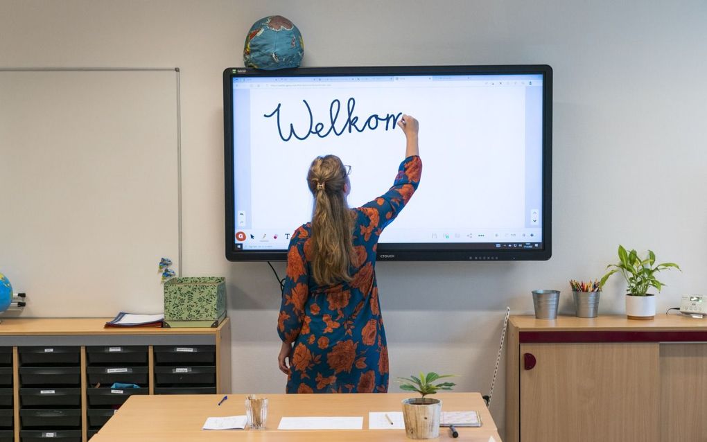 Een  belangrijke bijdrage leveren aan het onderwijs. beeld ANP, Jeroen Jumelet