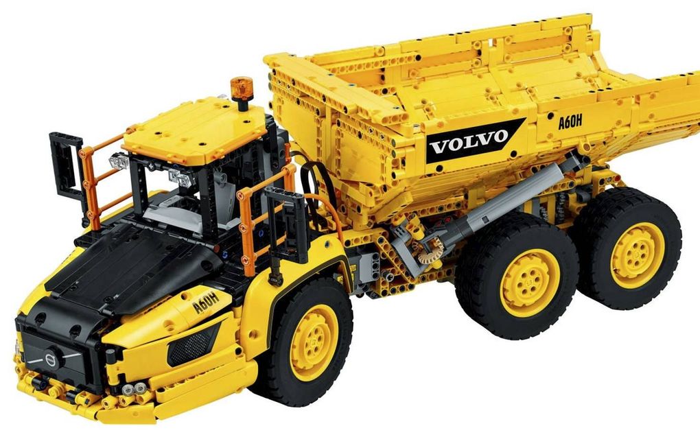 LEGO Technic Volvo Kieptrailer. beeld LEGO.com