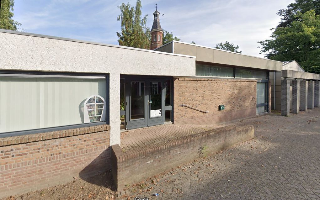 De christelijke gereformeerde kerk in 's Gravenmoer. beeld Google