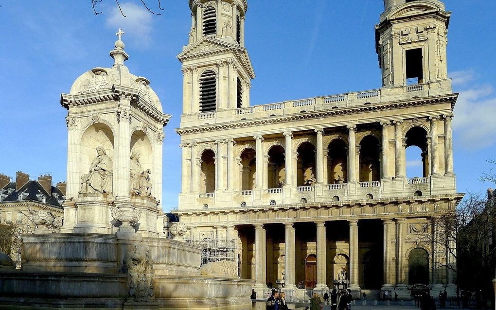 De Saint-Sulpice in Parijs. beeld Wikipedia, Mbzt