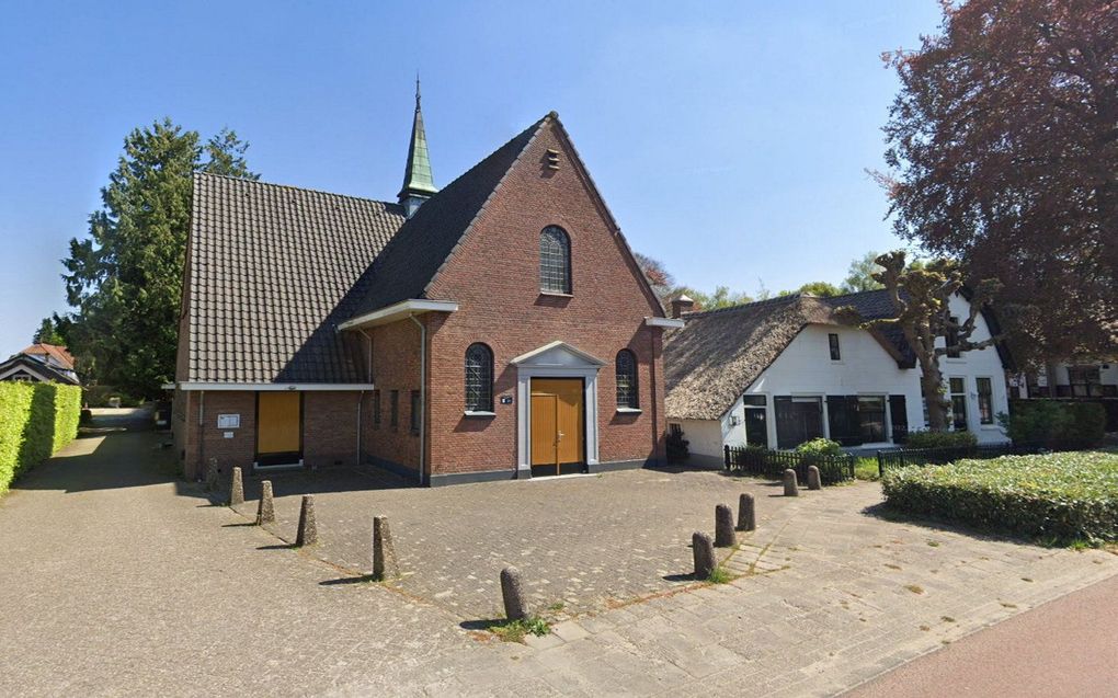 De gereformeerde kerk in Loosdrecht. beeld Google