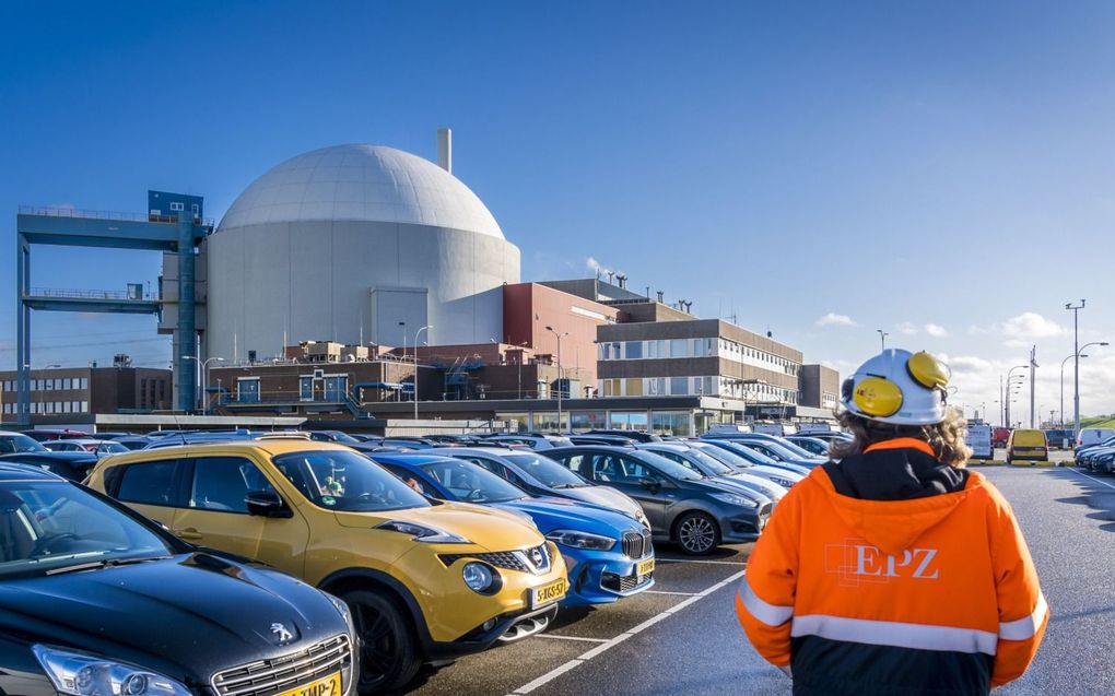 Exterieur van de huidige kerncentrale in Borssele. beeld ANP, Lex van Lieshout