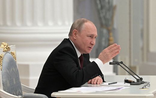 De Russische president Poetin. beeld AFP