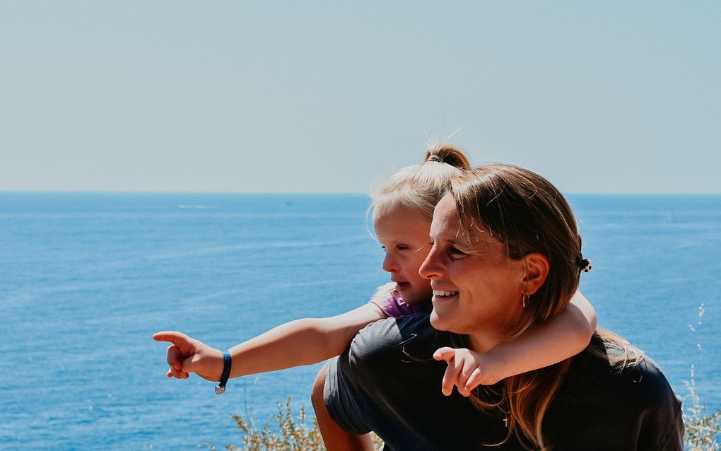 Mirjam Kooijman met haar dochter Livia. beeld familie Kooijman