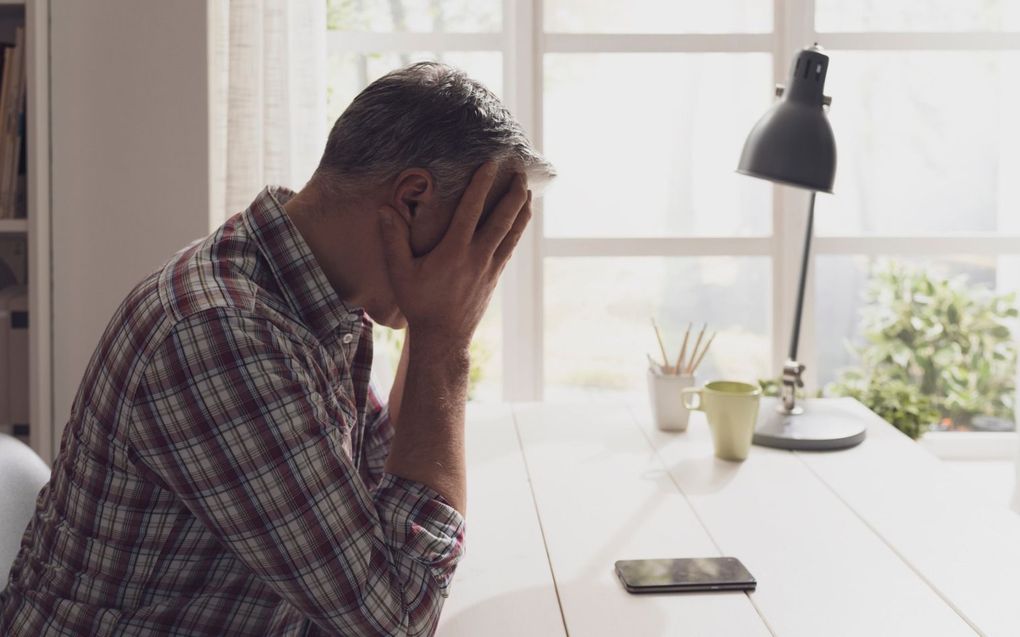 „De drempel om bij mentale problemen hulp te vragen, is nog steeds hoog.” beeld iStock