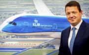 Pieter Elbers is sinds 2014 president-directeur van KLM.  beeld ANP, Koen van Weel