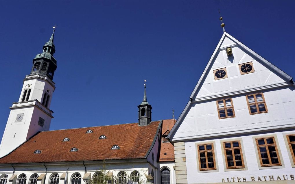 John Arndt diende de laatste jaren van zijn leven de kerk in Celle, tevens hield hij toezicht op het kerkelijk leven in heel de regio. Foto: de stadskerk St. Marien van Celle en het oude raadhuis. beeld iStock