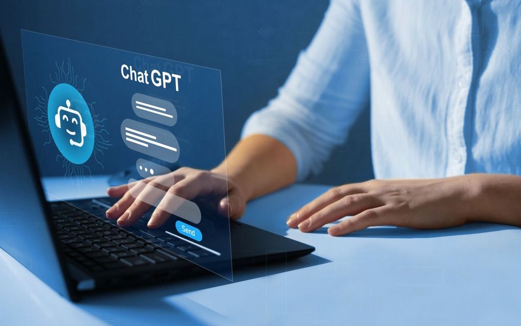 „Wie van de chatbot GPT slim gebruik maakt, kan het apparaat teksten op het gewenste niveau laten maken.” beeld iStock