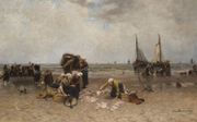 Thuiskomst van de vissersvloot, Bernard Blommers (1845-1914). beeld Particuliere collectie Nederland