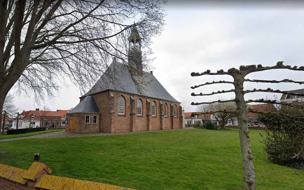 De protestantse Michaëlskerk in Koudekerke. beeld Google Street View