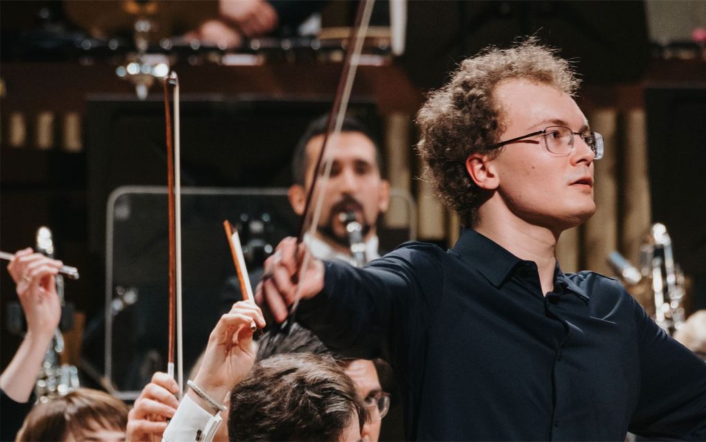 Violist Dmytro Udovychenko. Beeld Koningin Elizabethwedstrijd