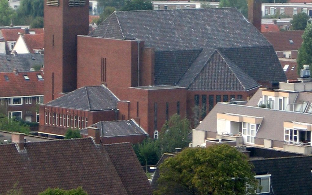 LEEUWARDEN - De Pelikaankerk in Leeuwarden, een van de kerken die moet gaan sluiten. Foto RD