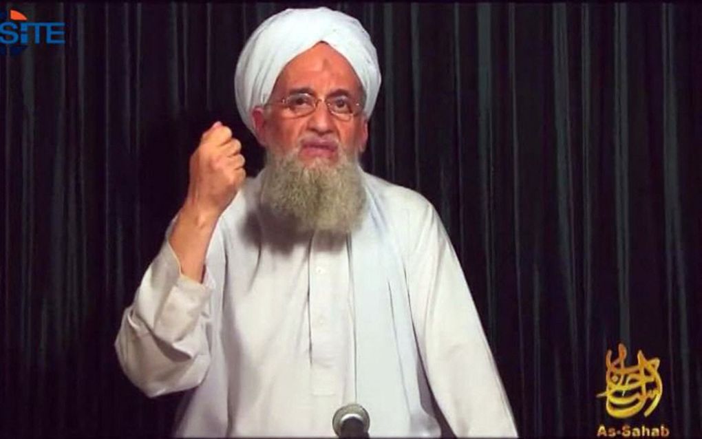 Al-Qaidaleider Ayman al-Zawahiri werd eind juli door de CIA gedood. beeld AFP, SIG