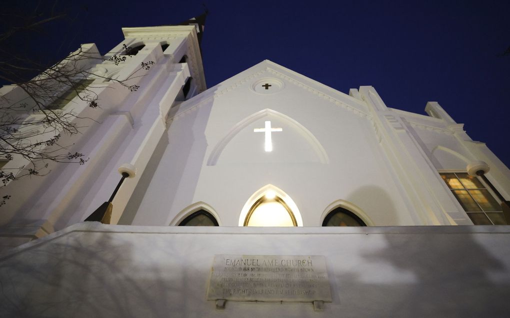 Kerk in Charleston, South Carolina. beeld EPA, Erik S. Lesser