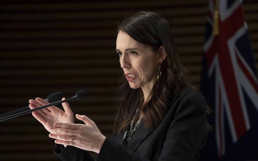 Ardern. beeld EPA, MARK MITCHELL