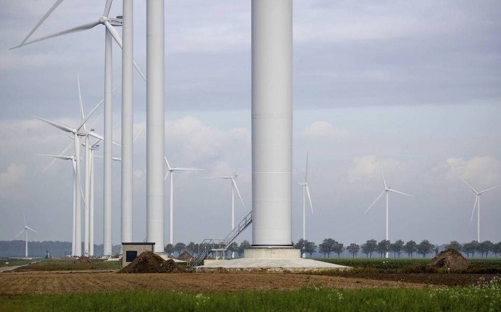 In Nederland is de energietransitie al in gang gezet. Maar het moet sneller. beeld ANP, Robin van Lonkhuijsen