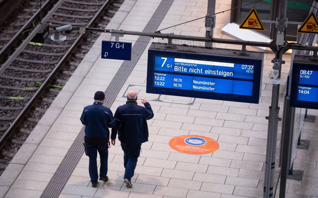 Station Hamburg. Archiefbeeld AFP, DANIEL REINHARDT