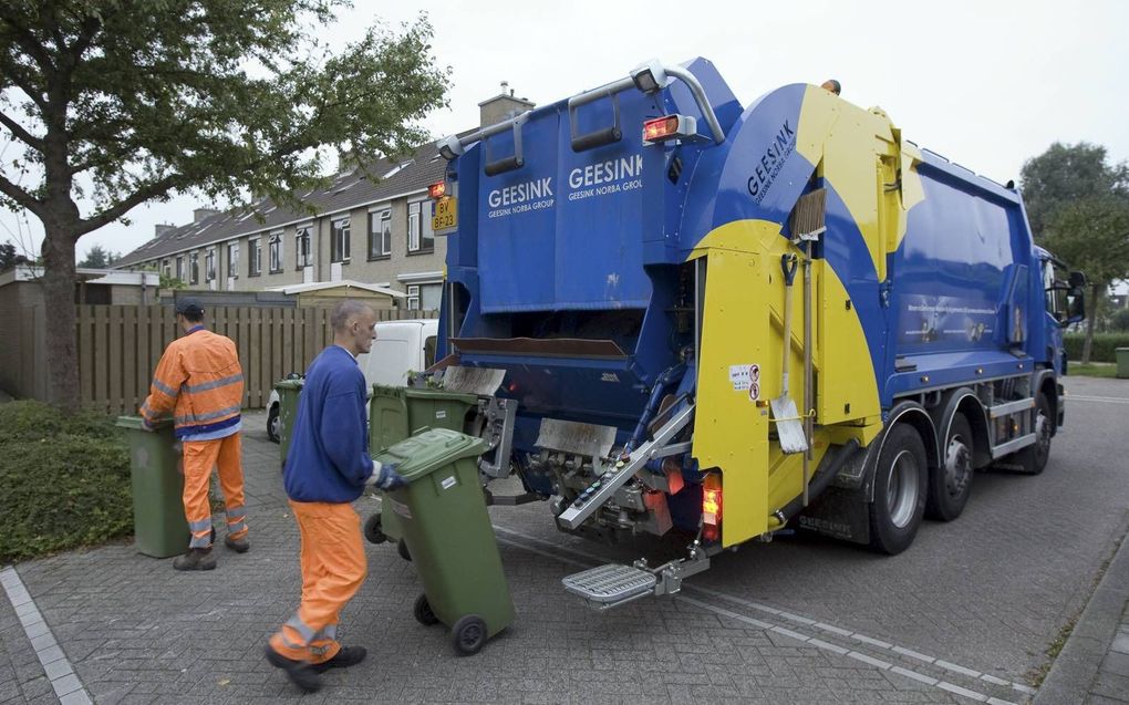 Afvalbranche wil soepeler quarantaineregels.  beeld ANP, Lex van Lieshout