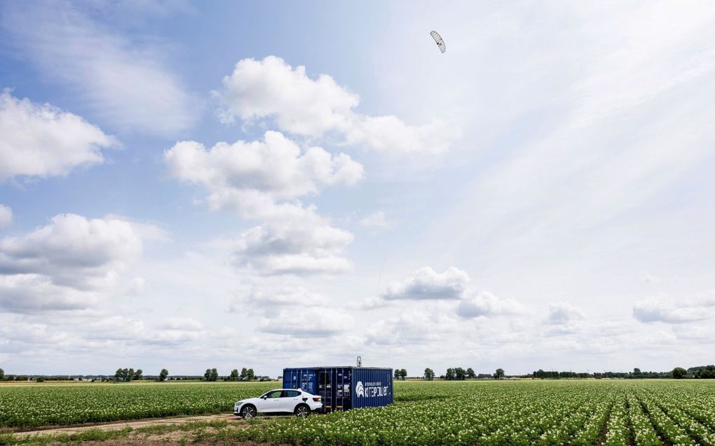 Nadelen van windmolens, zoals geluidsoverlast, slagschaduw, trillingen en horizonvervuiling kent Kitepower niet. beeld Kitepower