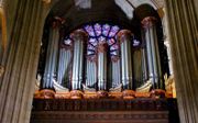 Het orgel van de Notre-Dame in Parijs. beeld Wikimedia