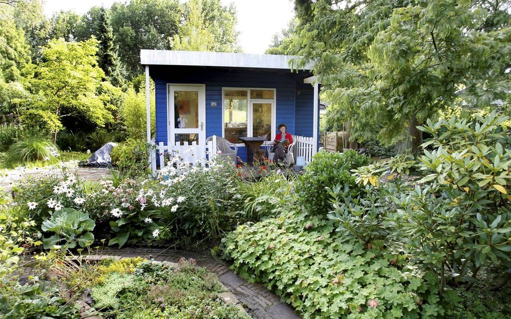 Klein huis met een grote tuin. beeld ANP, Koen Suyk