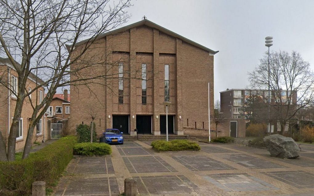 De Petrakerk van de christelijke gereformeerde kerk vrijgemaakt in IJmuiden. beeld Google