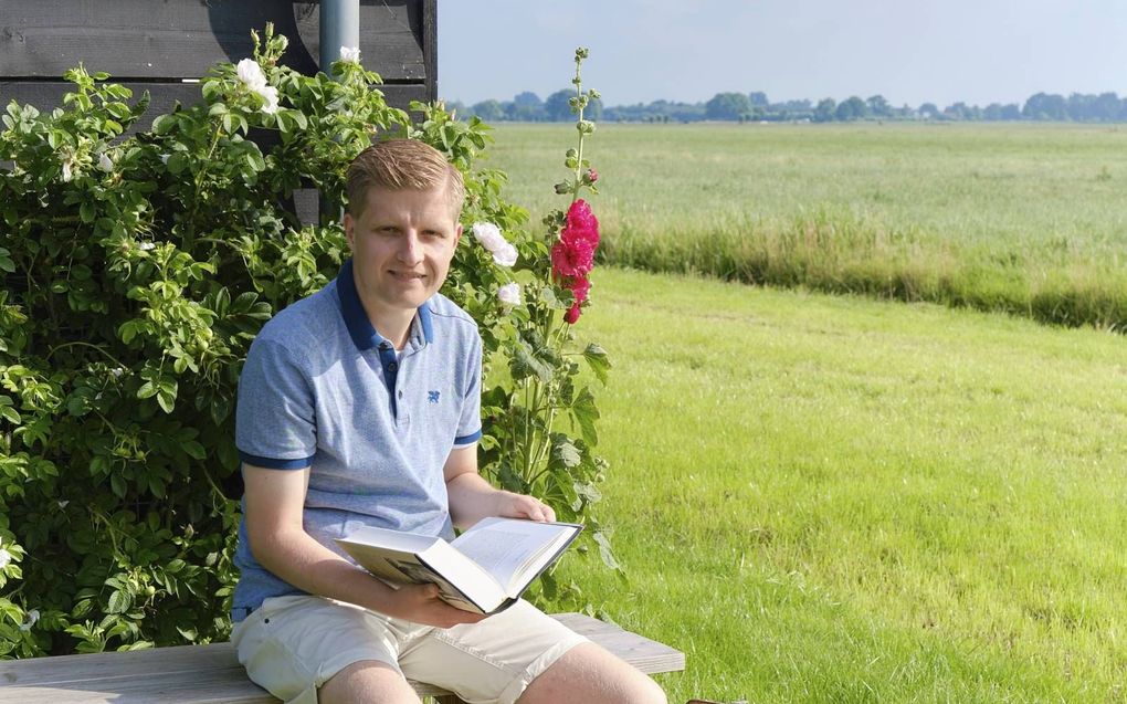 Wilmer Wink: „Door te lezen dijt je wereld steeds verder uit.” beeld Sjaak Verboom