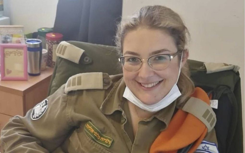 Valeria Plam leidt het legeronderdeel dat de strijd tegen corona coördineert. beeld IDF Spokesperson