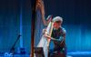 Harpist Joost Willemze heeft dit weekeinde in Utrecht de Dutch Classical Talent Award 2023 gewonnen. beeld Maarten Mooijman