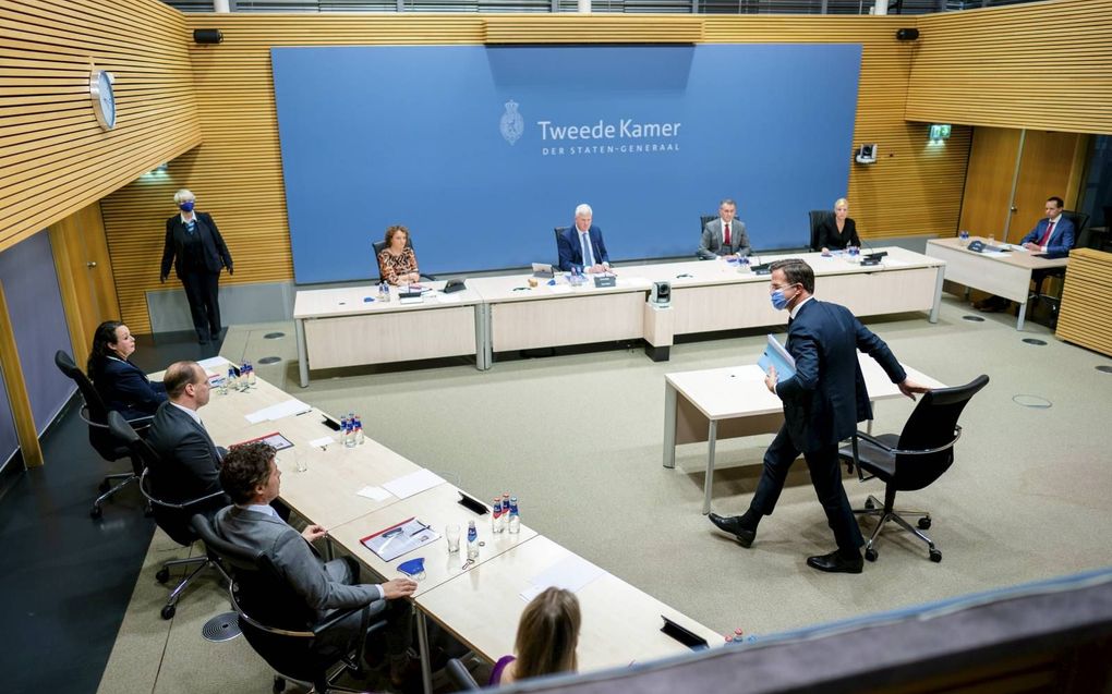 „Gezinnen die op een correcte manier een toeslag hadden ontvangen, werden op grond van verkeerde aannamen kapotgemaakt.” Foto: hoorzitting in verband met de toeslagenaffaire. beeld ANP, Bart Maat