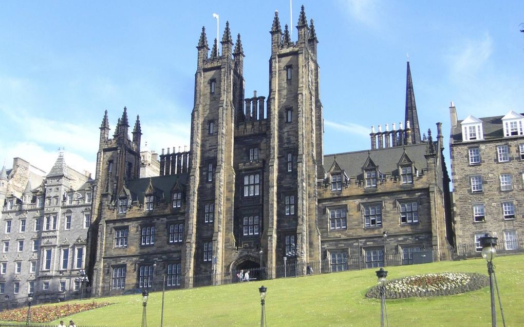 Het New College in Edinburgh, de bekendste opleidingsschool van de Free Church. Alexander Whyte was hier enkele jaren rector (principal). beeld Wikimedia/Kim Traynor