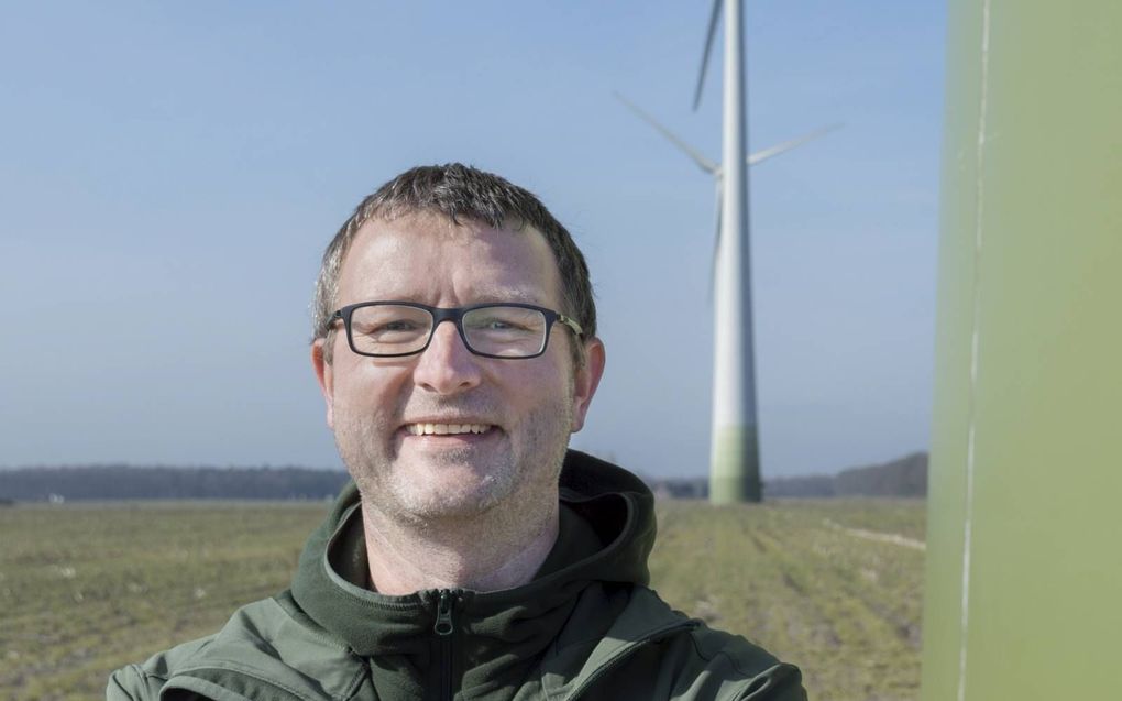 Andres Bauer: "Coöperatieve windmolens leveren meer op dan alleen duurzame energie." beeld Friedemann Bauer