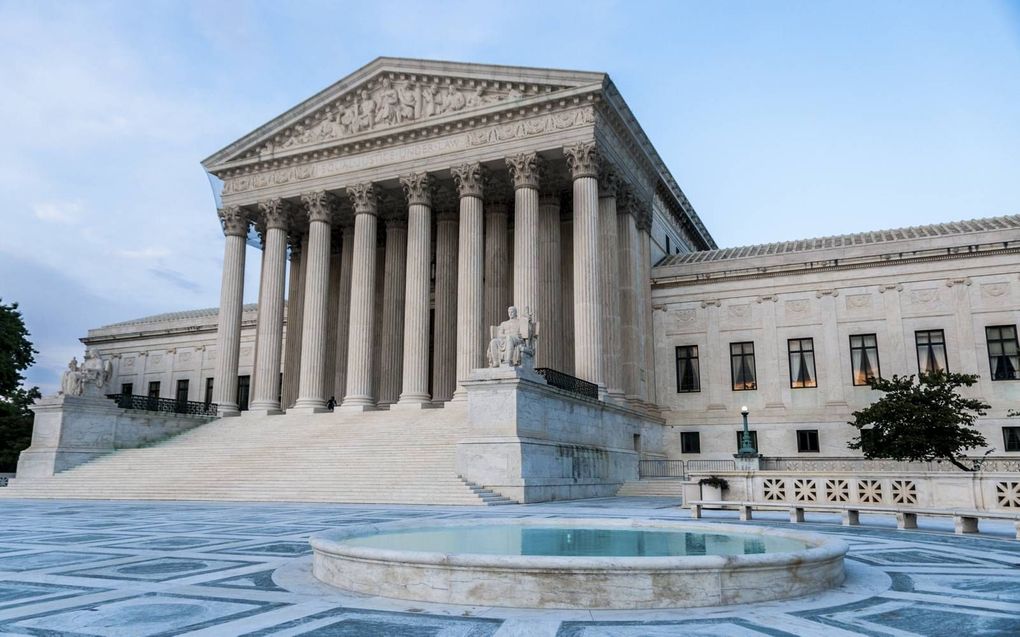 Het hooggerechtshof in Washington. beeld iStock, Greg Meland