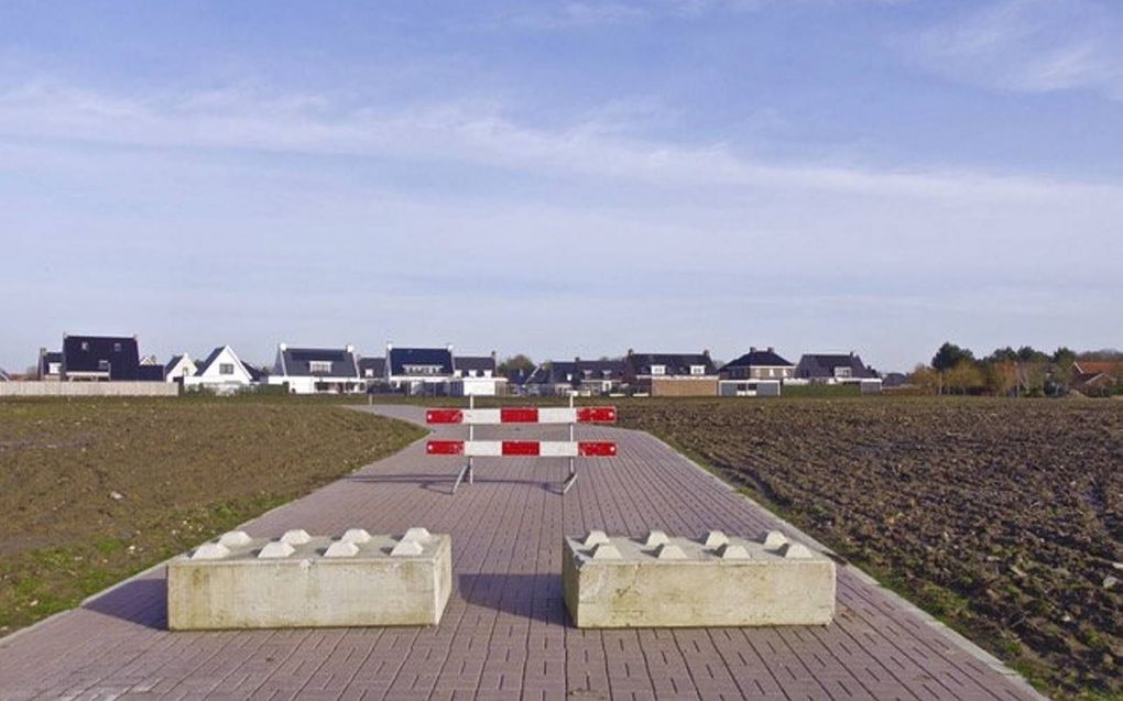 De gemeente Yerseke maakte een fout bij de loting van kavels in de gewilde nieuwbouwwijk Steehof III. beeld BOVS