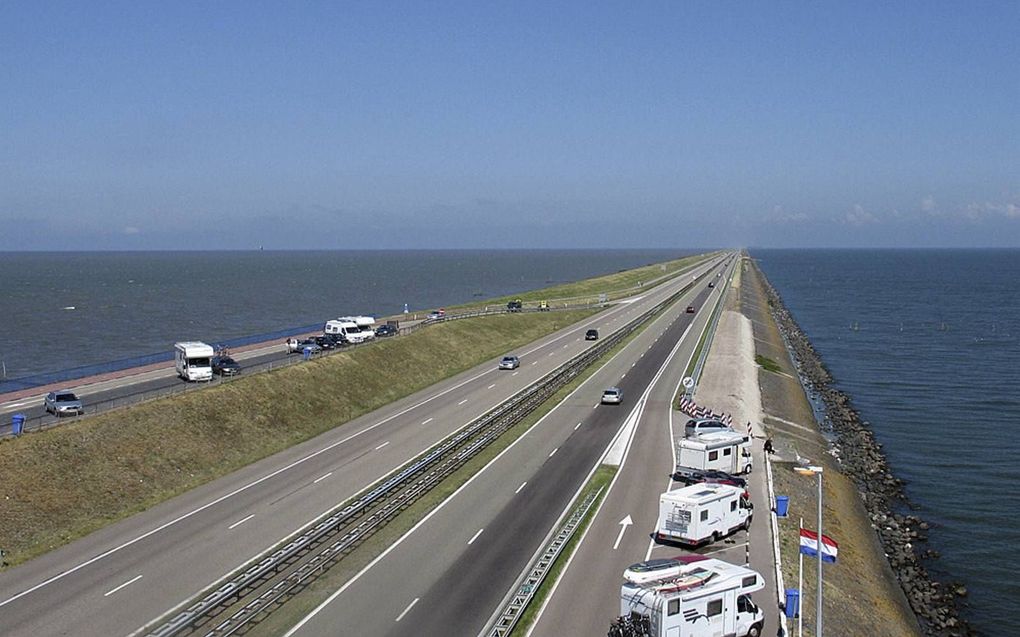 Afsluitdijk. beeld Wikimedia