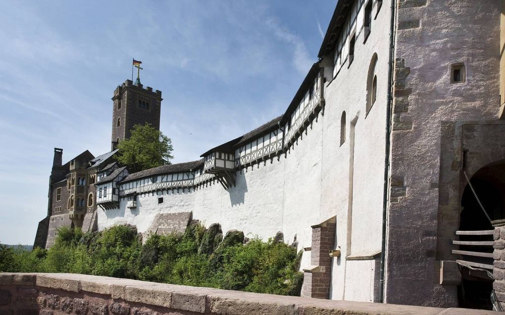 Volgens Luther is er „geen grotere zonde dan dat men niet in de vergeving van zonden gelooft.” Foto: kasteel de Wartburg in Eisenach, waar de reformator enige tijd ondergedoken was en waar hij het Nieuwe Testament in het Duits vertaalde. beeld RD, Henk Visscher