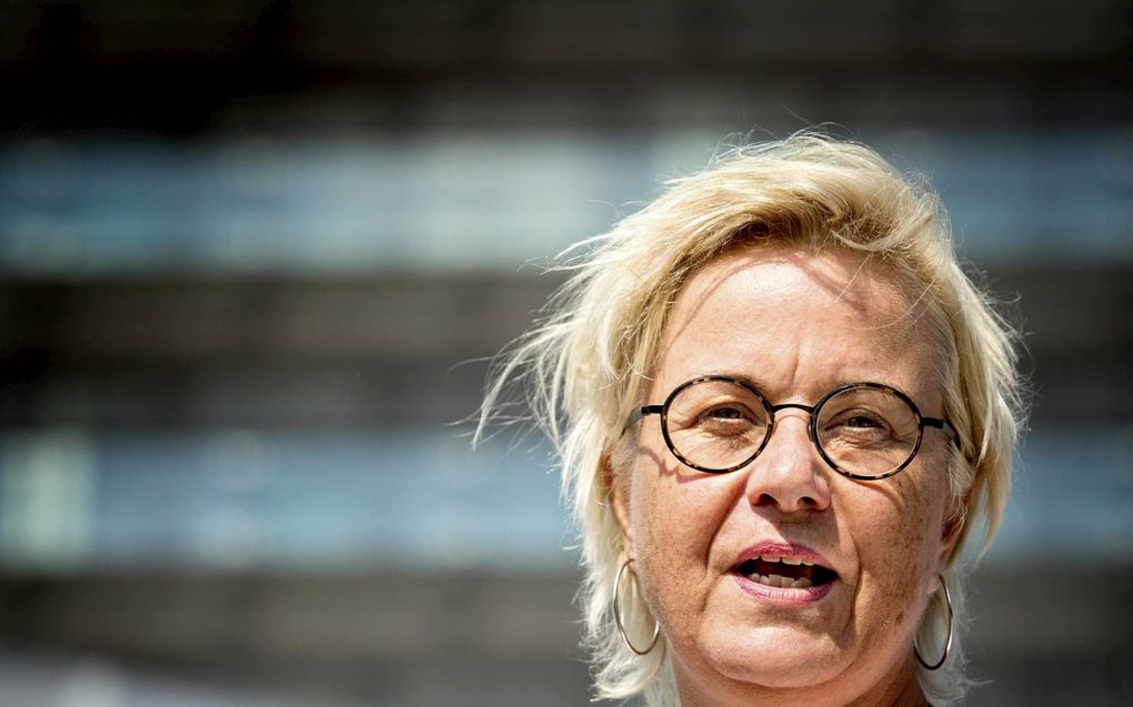 Michèle Blom, directeur-generaal bij Rijkswaterstaat. beeld ANP, Koen van Weel