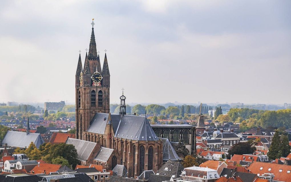 Er was sprake van een geestelijke opleving in plaatsen als Elspeet, Doornspijk en Delft. Foto: de Oude Kerk in Delft. beeld iStock