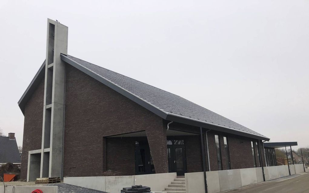 De gereformeerde gemeente in Beekbergen neemt op 20 maart haar nieuwe kerkgebouw in gebruik. beeld RD