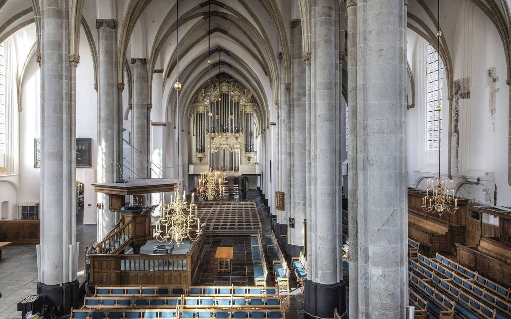 Interieur van de Sint-Joriskerk. beeld RD, Henk Visscher