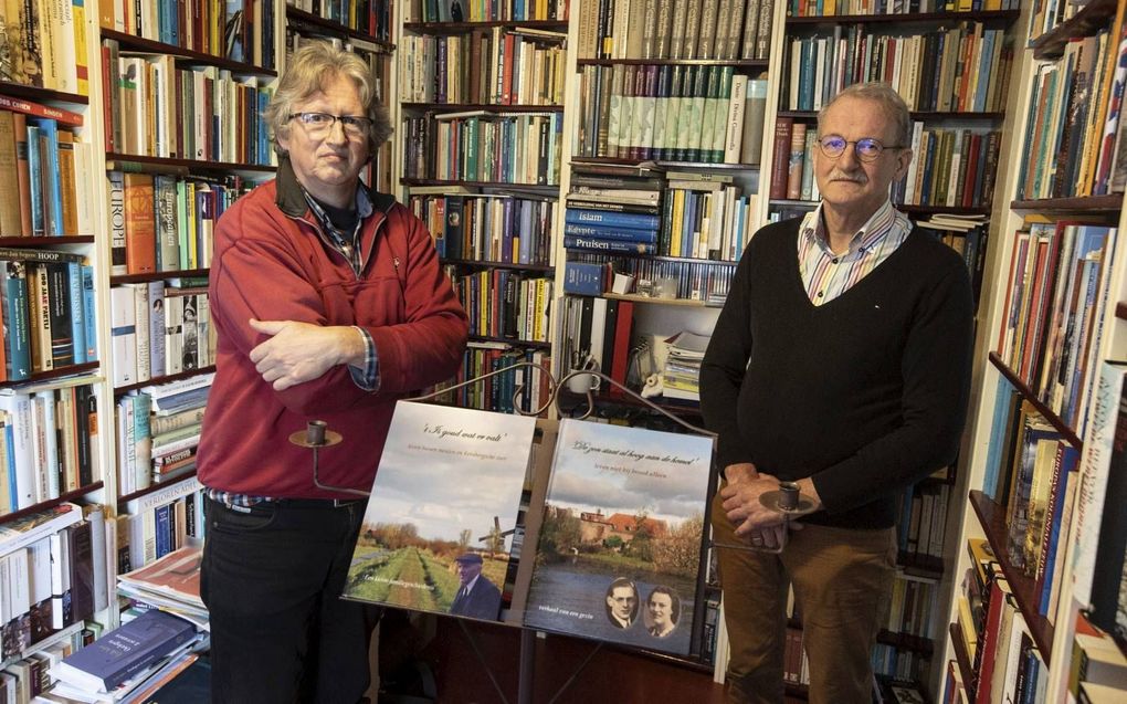 De broers Herman (li) en Luuk Oevermans onderzochten en beschreven samen hun familiegeschiedenis. beeld RD, Anton Dommerholt