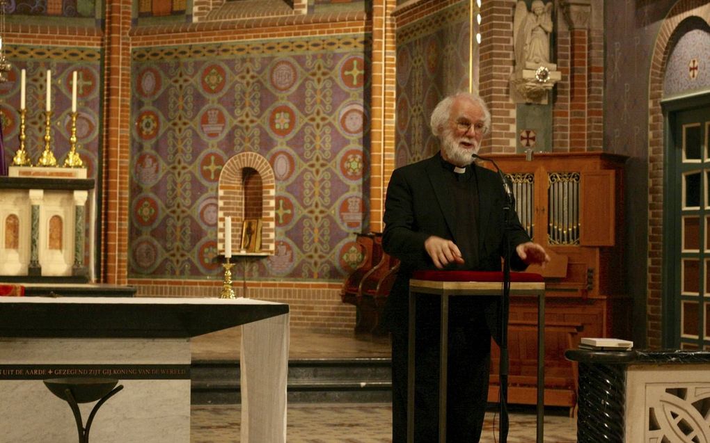 „De anglicaanse theoloog Rowan Williams legt de ervaren genade uit als die transformatie van ons leven waardoor we er besef van krijgen op een bepaalde wijze gezien te worden, namelijk als gewild, geliefd, ertoe doend.” beeld RD