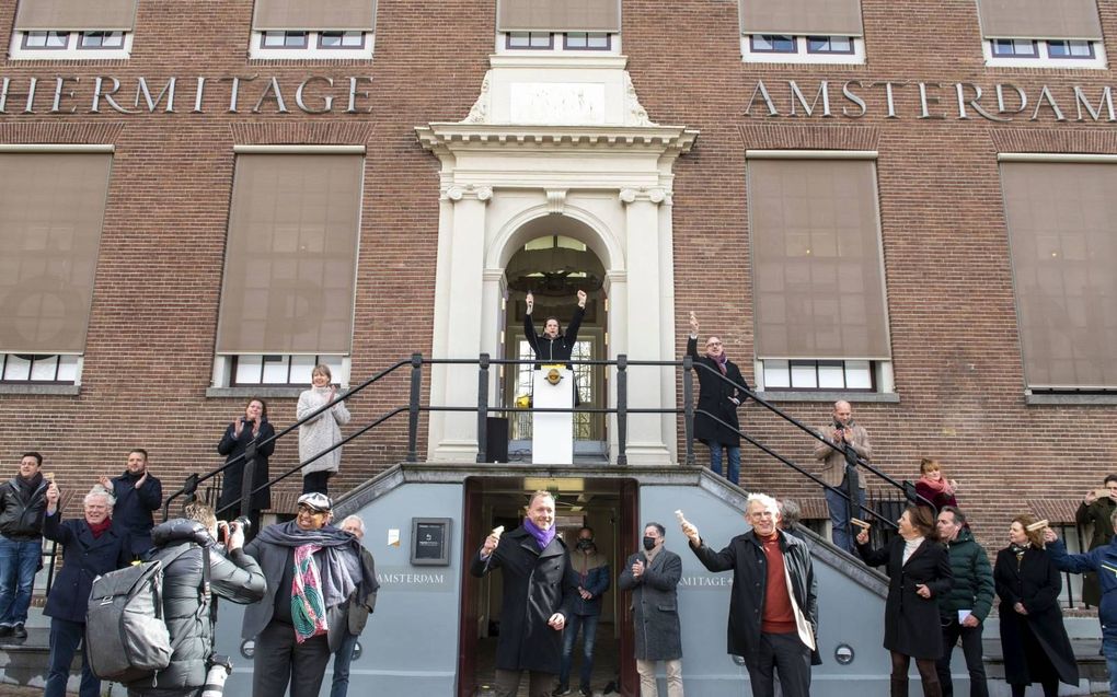 De Hermitage luidde dinsdag de noodklok over de financiële situatie van het museum. beeld Janiek Dam