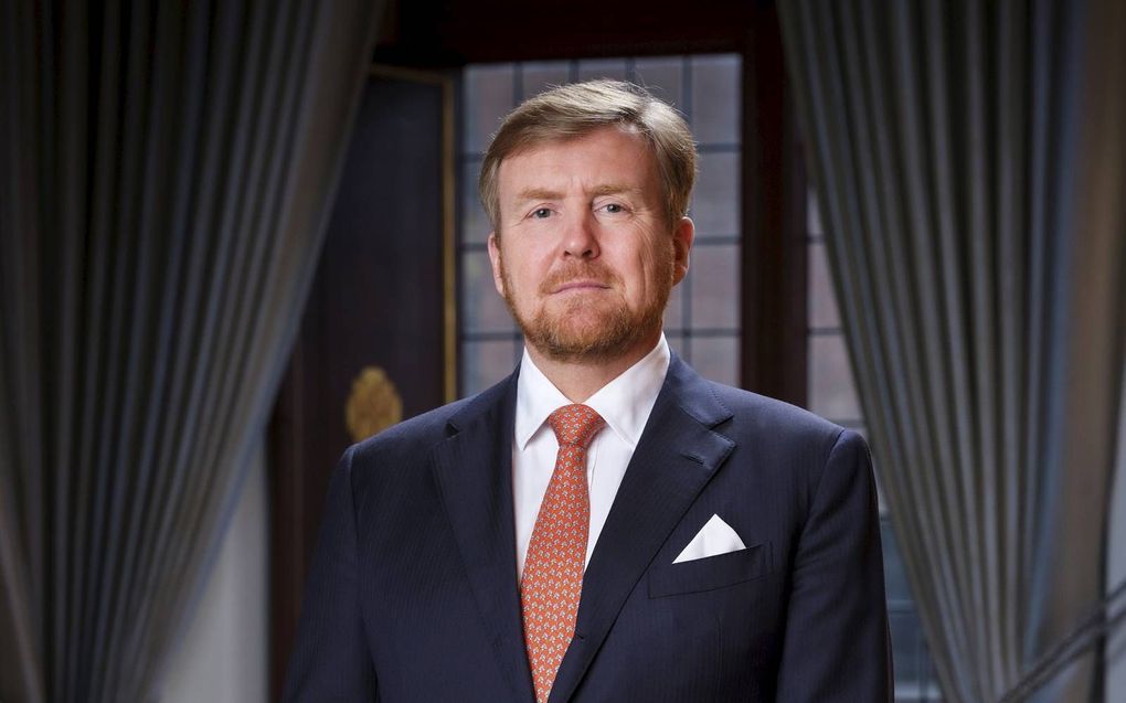 Staatsieportret van Koning Willem Alexander. beeld Martijn Beekman