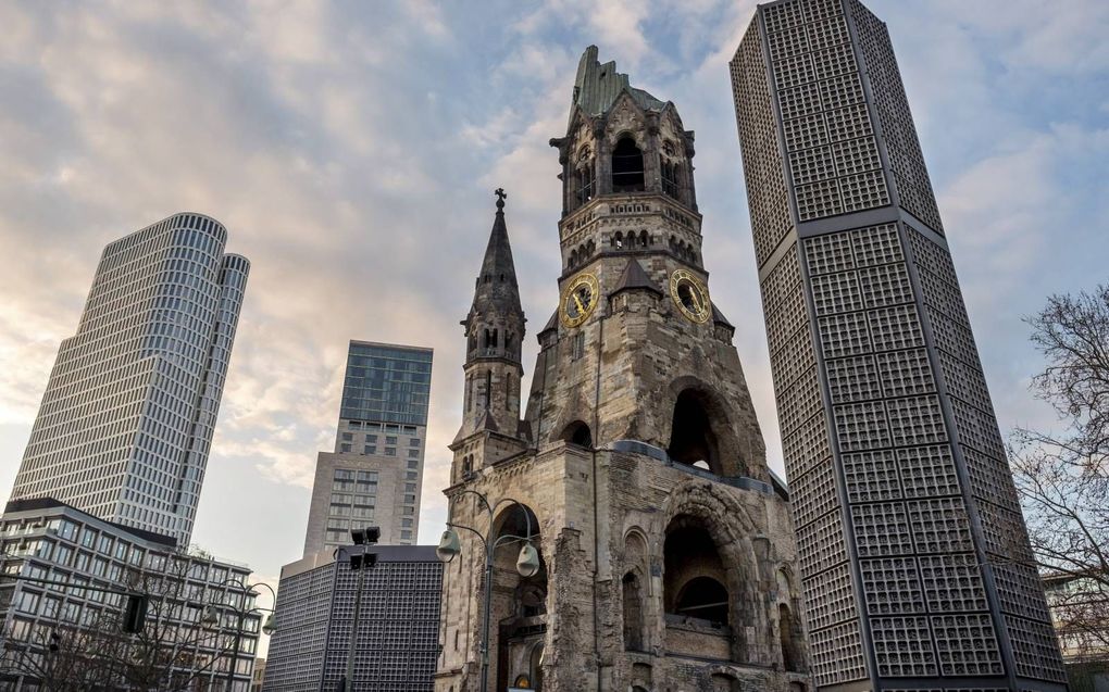 De Gedächtniskirche te Berlijn. beeld EPD/Rolf Zöllner