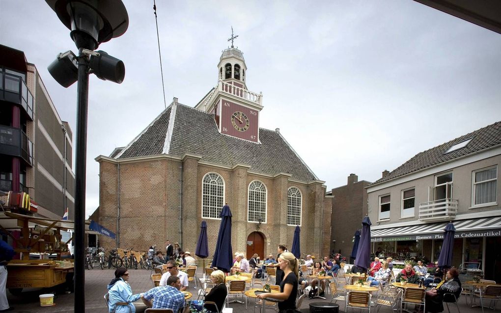 Een marktplein in Noordwijk. beeld RD, Henk Visscher