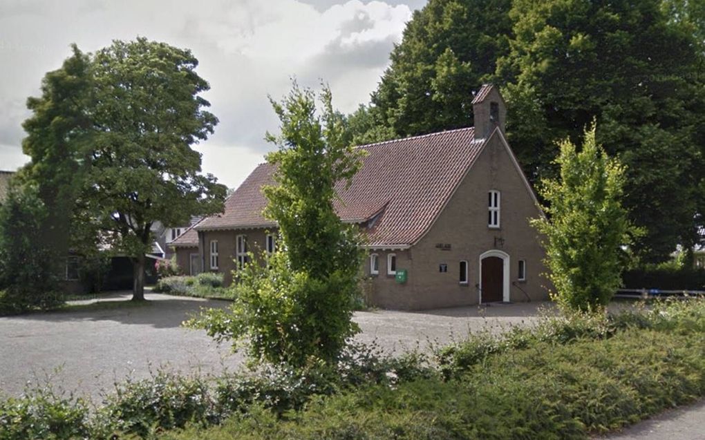 Het kerkgebouw in Bruchterveld. beeld Google Street View