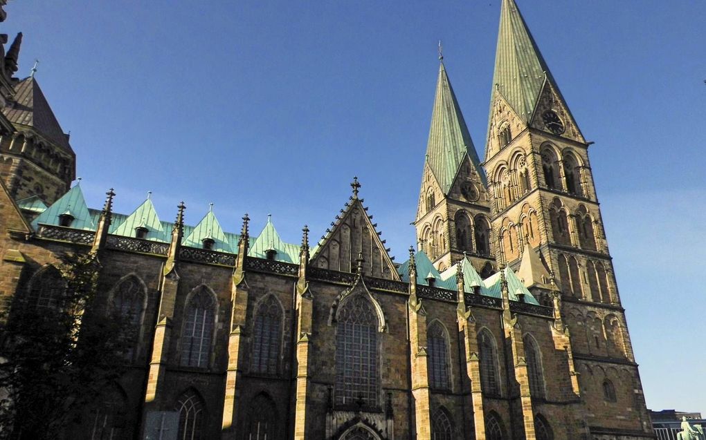 De Sankt Petri Dom in Bremen, waar Heinz Weidemann predikant was. beeld Wikimedia