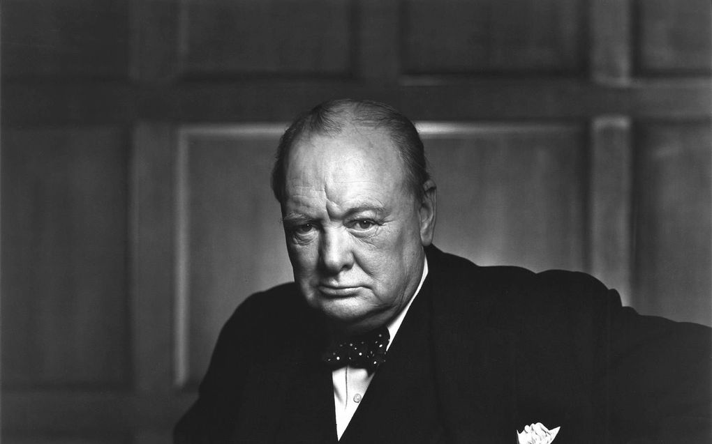 Winston Churchill. beeld Wikipedia